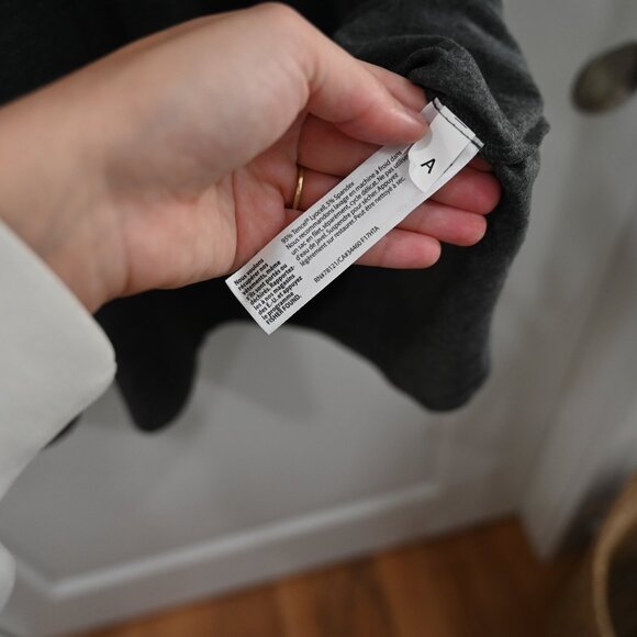 Eileen Fisher Size XL Lightweight Tencel Stretch Jersey Mock Neck Midi Dress NWT - Picture 9 of 11